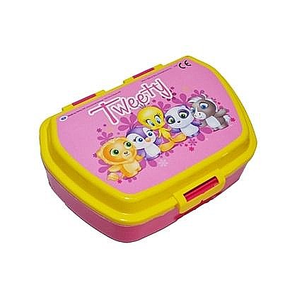 Accesorii școlare - Cutie Sandwich Tweety 16.5 x 15 cm