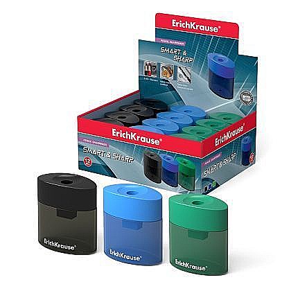 Ascutițori - Ascutitoare plastic erich smart&sharp cu rezervor 21833