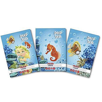 Rechizite școlare - Caiet a5 48f ptrtele motiv deep sea 9489070