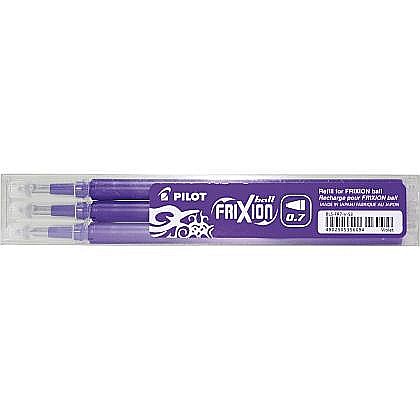 Rollere și finelinere - Rezerva roller frixion violet 0.7 3/set pilot pbls-fr7v-s3