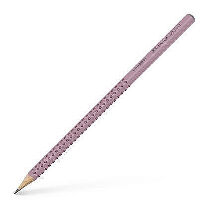 Creioane grafit și ascuțitori - Creion grafit B Grip 2001 rose Faber-Castell