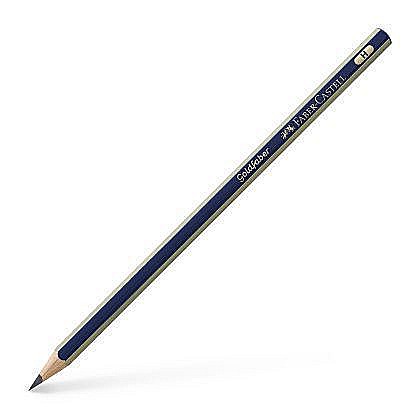 Creioane grafit și ascuțitori - Creion grafit H fara guma Goldfaber 1221 Faber-Castell