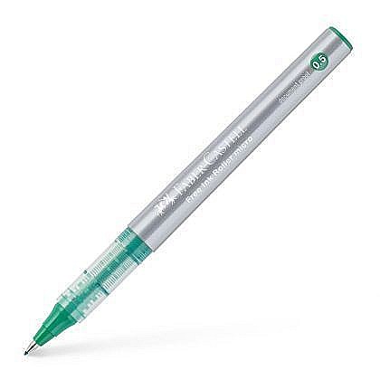 Rollere - Roller free ink 0.5mm verde faber-castell fc348504