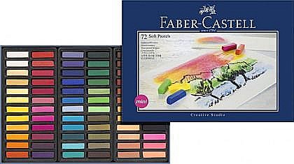 Instrumente de scris - Creioane Pastel Soft Mini, 72 Culori, FC128272