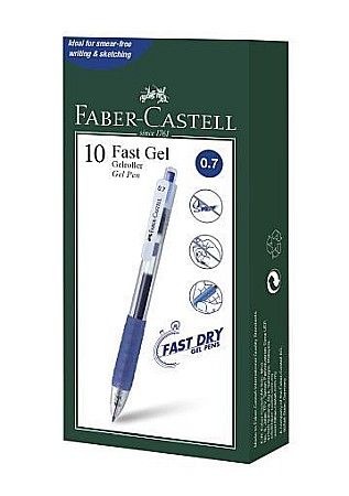 Rechizite școlare - Pix cu gel 0.7mm fast gel fc641751 albastru inchis