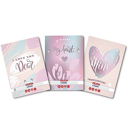 Rechizite școlare - Caiet A5 48 file dictando motiv Be Mine 9489080