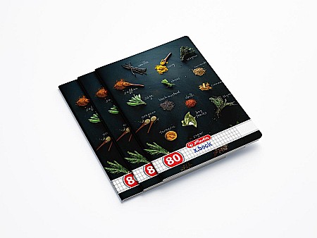 Caiete matematică - Caiet A5 80 file matematica Spices Herlitz