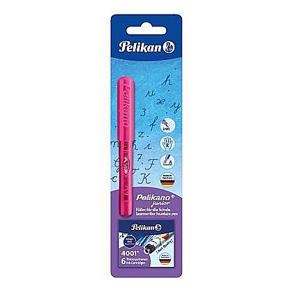 Rechizite școlare - Stilou Pelikano Junior, Penita A, pentru Dreptaci, Diverse Culori 809146