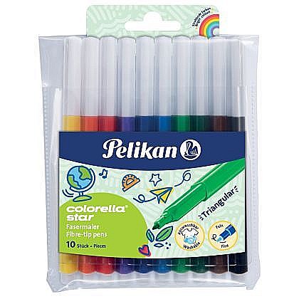 Promoții de Toamnă - Carioca 10 culori Colorella Star C303 Pelikan