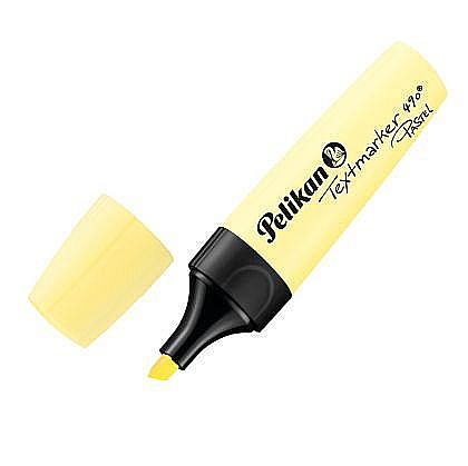 Textmarker - Textmarker 490 galben pastel Pelikan