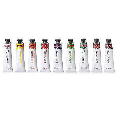 Acuarele școlare și Tempera - Tempera 10 cul 16ml hz 8643058