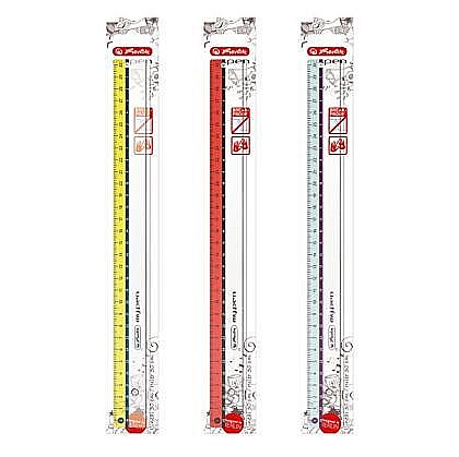 Rigle și Echere - Rigla my.pen 30 cm plastic diverse culori Herlitz