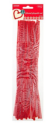 Accesorii craft - Accesorii craft sarma plusata 25/set rosu Daco