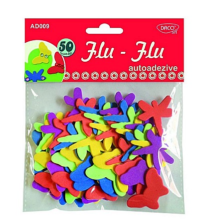 Craft și modelaj - Accesorii craft ad009 insecte autoadezive flu flu