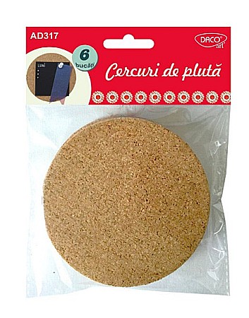 Artă și creativitate - Accesorii craft ad317 cercuri de pluta daco