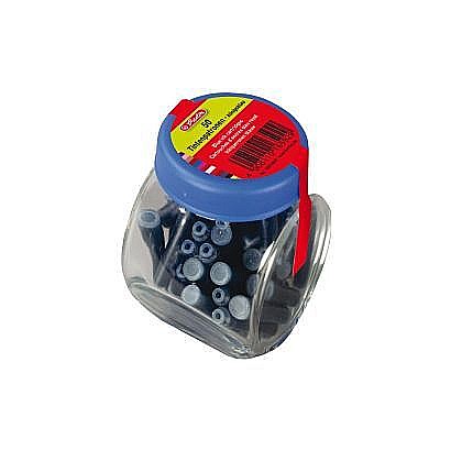 Mine și rezerve - Patroane stilou set 50 bucati albastru Herlitz