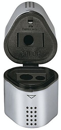 Birotică și accesorii birou - Ascutitoare tripla Grip 2001 gri Faber-Castell