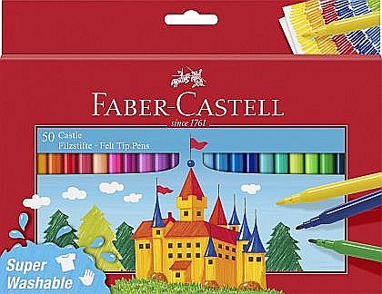 Carioci - Carioca 50 Culori Faber-Castell