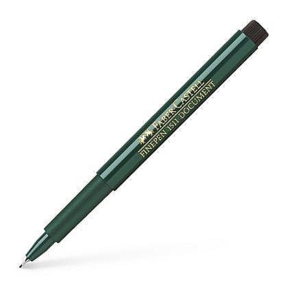 Rechizite școlare - Liner Finepen 1511 negru 0.4 mm Faber-Castell