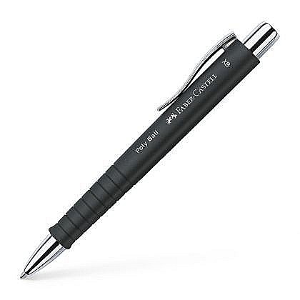 Pixuri - Pix cu mecanism si grip negru Poly Ball XB 2020 Faber-Castell