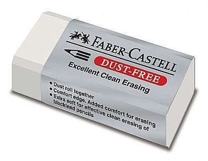 Birotică și accesorii birou - Radiera creion Dust Free 30 Faber-Castell