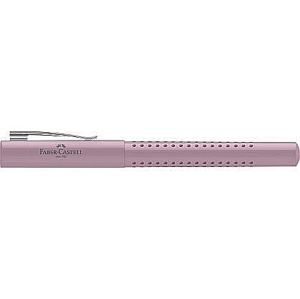 Stilouri școlare - Set stilou M + pix Grip 2010 rose Faber-Castell