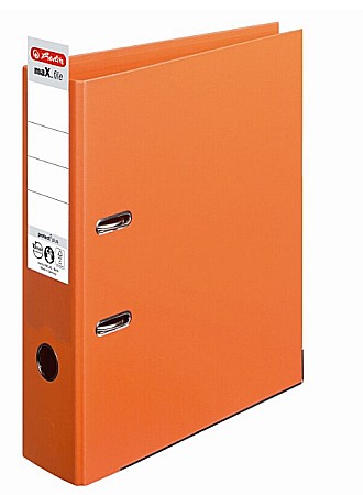 Organizare și arhivare - Biblioraft A4 8cm PP culoare orange Herlitz