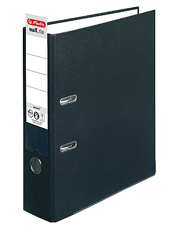 Organizare și arhivare - Biblioraft A4, 8cm, PP, culoare negru, HZ5480801