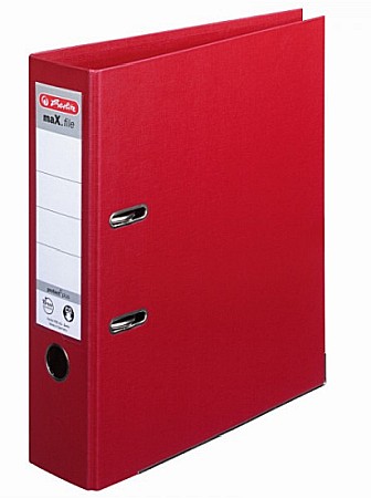 Promoții de Toamnă - Biblioraft A4, 8cm, PP, culoare bordeaux, HZ9476930