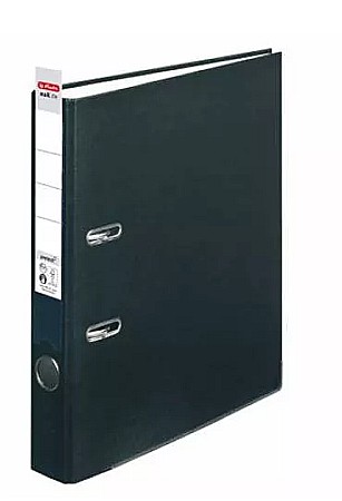 Promoții de Toamnă - Biblioraft A4, 5cm, PP, culoare negru, HZ5450804