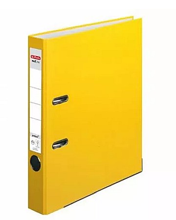 Organizare și arhivare - Biblioraft A4, 5cm, PP, culoare galben, HZ5451307