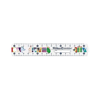 Promoții de Toamnă - Rigla Plastic 15cm Combino Pelikan