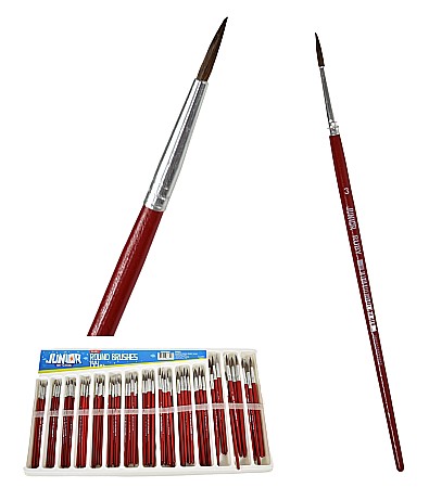 Rechizite școlare - Pensula varf rotund ruby junior nr 3 131022