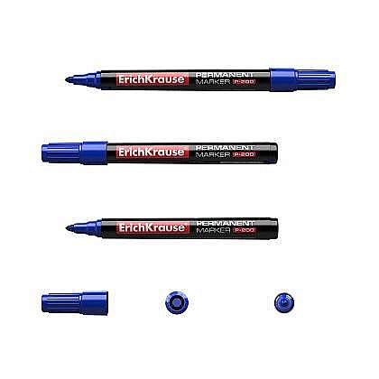 Rechizite școlare - Marker permanent 200 albastru Erich 4778