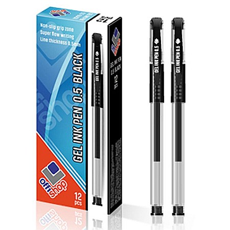 Pixuri - Pix cu gel 0.5 mm negru Offishop