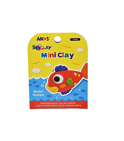 Craft și modelaj - Plastilina amos 4/cut pvc mini peste 718