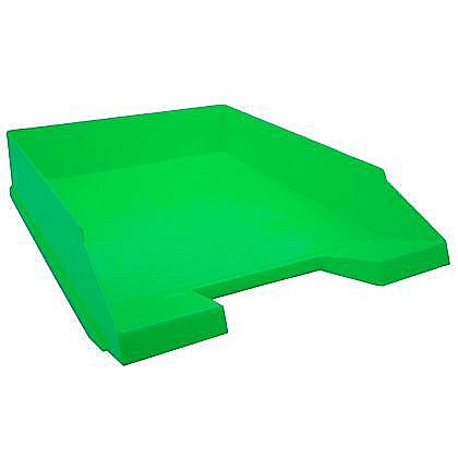 Suporturi și tăvițe documente - Tavita pentru documente flexibila HIPS verde Nebo