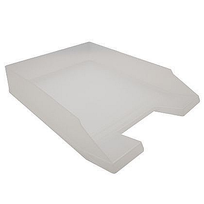Suporturi și tăvițe documente - Tavita pentru documente flexibila HIPS transparent Nebo