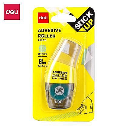 Lipici și adezivi - Roller adeziv permanent 6 mm x 8 m Deli