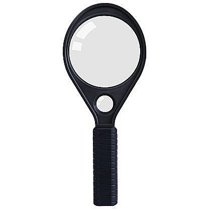 Lupe și articole educative - Lupa 60mm focalizare 3x  6x deli dle9091