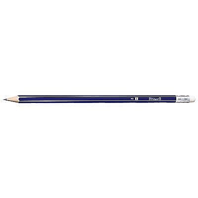 Birotică și accesorii birou - Creion grafit HB cu radiera bleumarin Pelikan