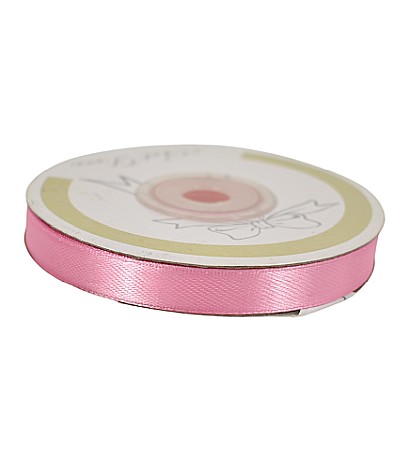 Funde și panglici - Panglica satin roz 10x25mm 478114