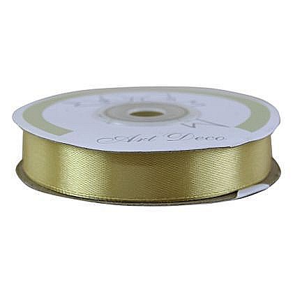 Accesorii pentru impachetat - Panglica satin aur 15mmx25m 478205
