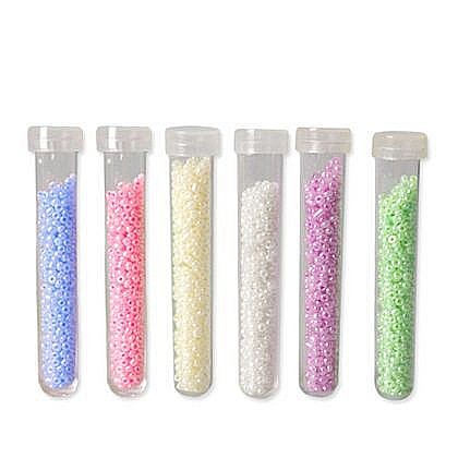 Accesorii craft - Accesorii craft - perlute pastel in tub 6/set 5gr 137501
