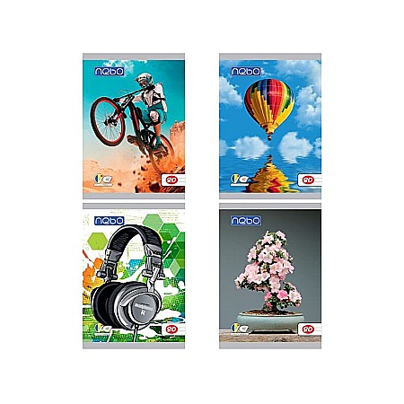 Rechizite școlare - Caiet a5 80 file cu spira nebo ar 16556