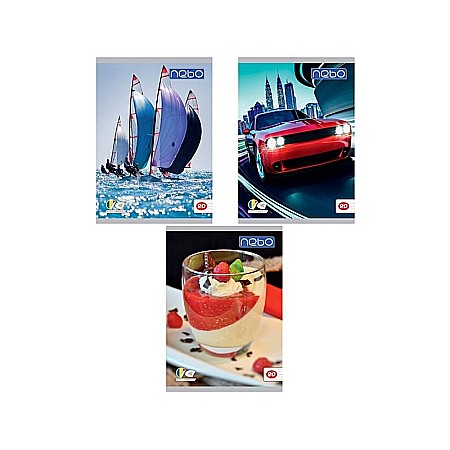 Caiete dictando - Caiet A4 80 file cu spira Nebo DR 16559