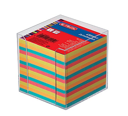 Promoții de Toamnă - Bloc notite color 9x9x9 cm 650 file cu sup 1600253