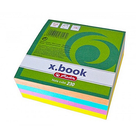 Notes și cuburi memo - Bloc notite color 8x8x3 cm 230f 9561564 hz
