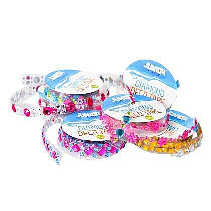 Instrumente și accesorii birou - Banda adeziva decorativa diamond junior 1m 136790
