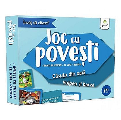 Cărți - Casuta din oala-vulpea si barza/carduri pentru Invatarea Citirii